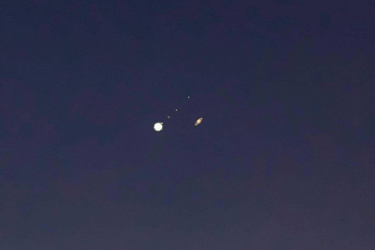 The Great Conjunction - Jupiter and Saturn - by Sajal Chakraborty - Melbourne Australia